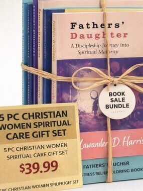 5 PC Set Fathers' Daughter Christian Books By  Lawander D. Harris